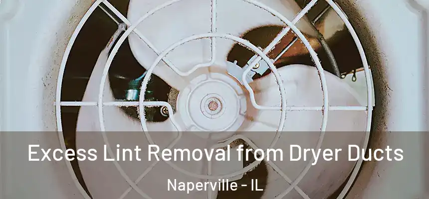  Excess Lint Removal from Dryer Ducts Naperville - IL