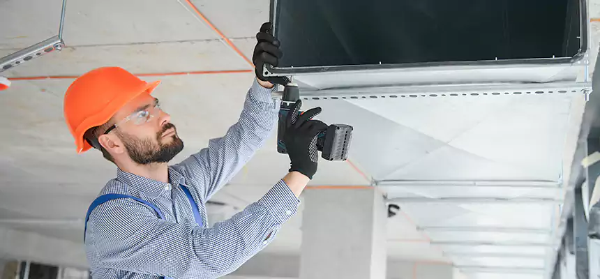 Roof Cap & Exterior Hood Lint Buildup Removal – Naperville